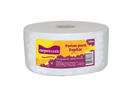 PERLON EM ROLO 50CMX10CM- CORPO DOURADO