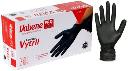 VABENE LUVA VYTRIL PRETA - G - 100UN/PCT