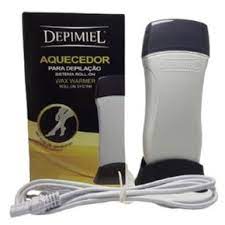 AQUECEDOR CERA ROLL-ON DEPIMIEL - BIVOLT CABO MOVEL (2 PINOS)